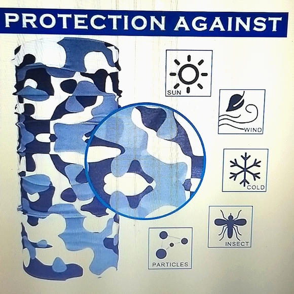 Geyoga Camouflage Bucket Hat and Gaitor - Picture 6 of 6